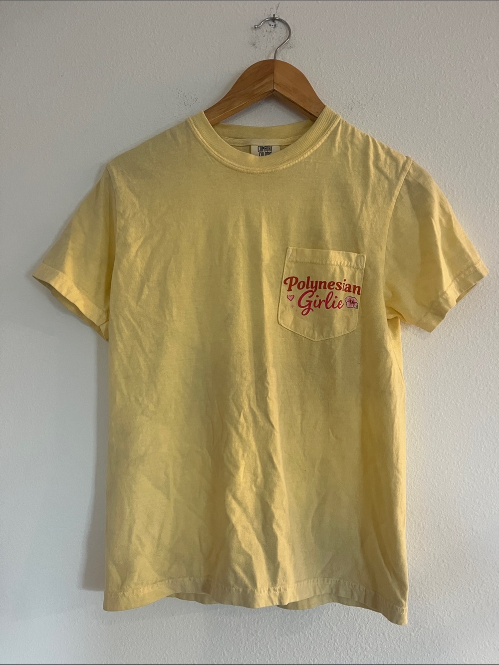 Disney Polynesian Resort Inspired Yellow Comfort Colors T-Shirt